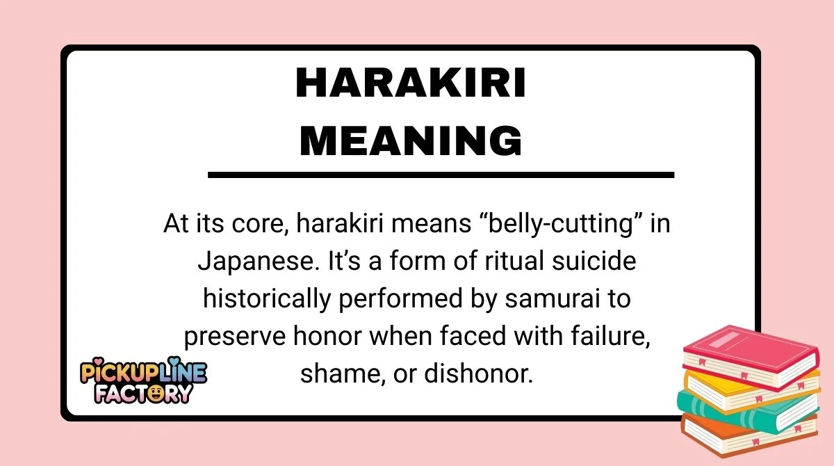 Harakiri Meaning