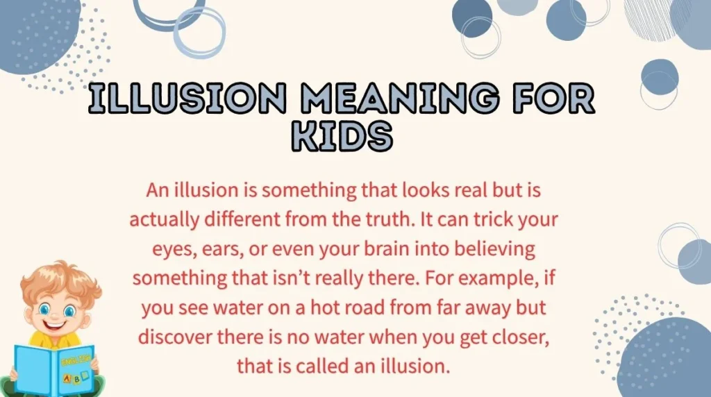 Illusion Meaning for Kids