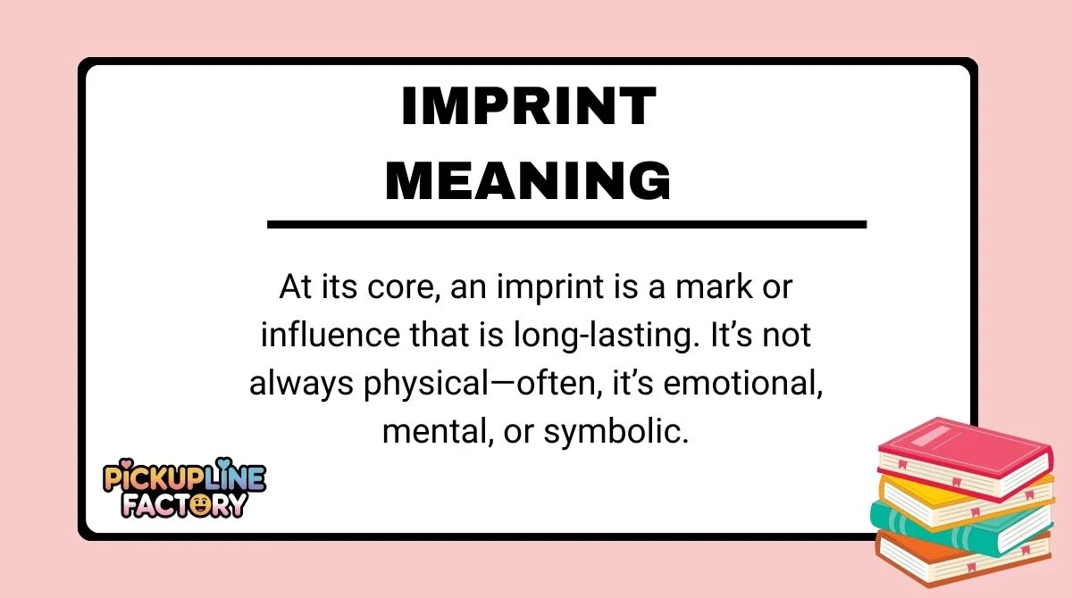 Imprint Meaning