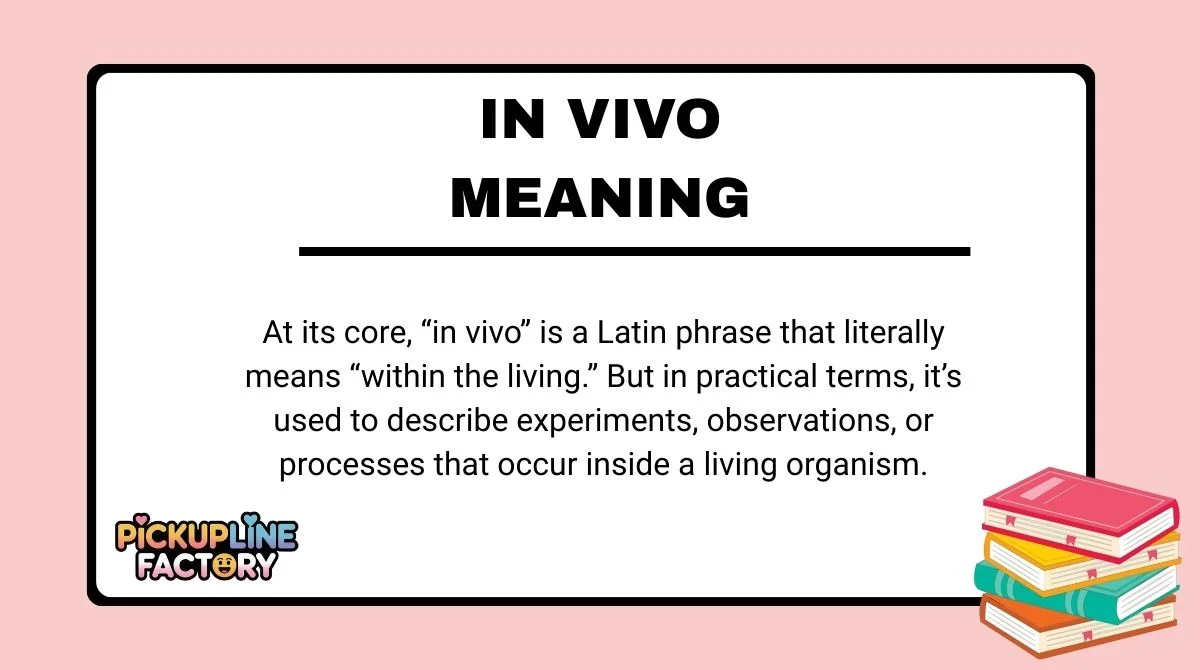 In Vivo Meaning
