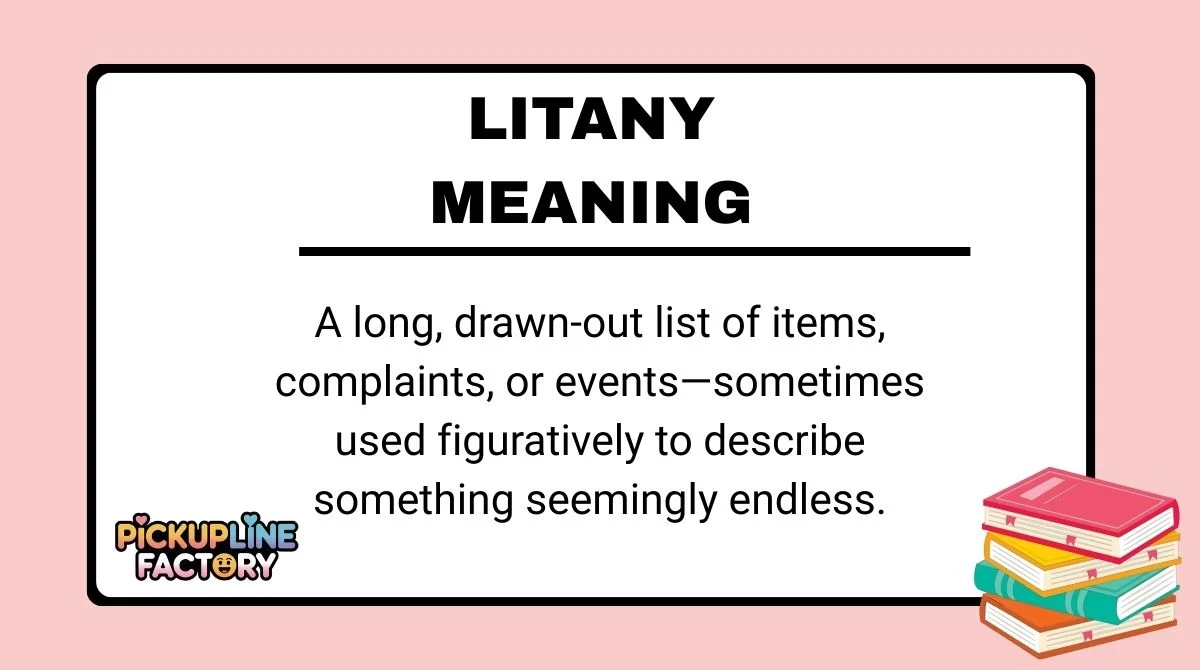 Litany Meaning