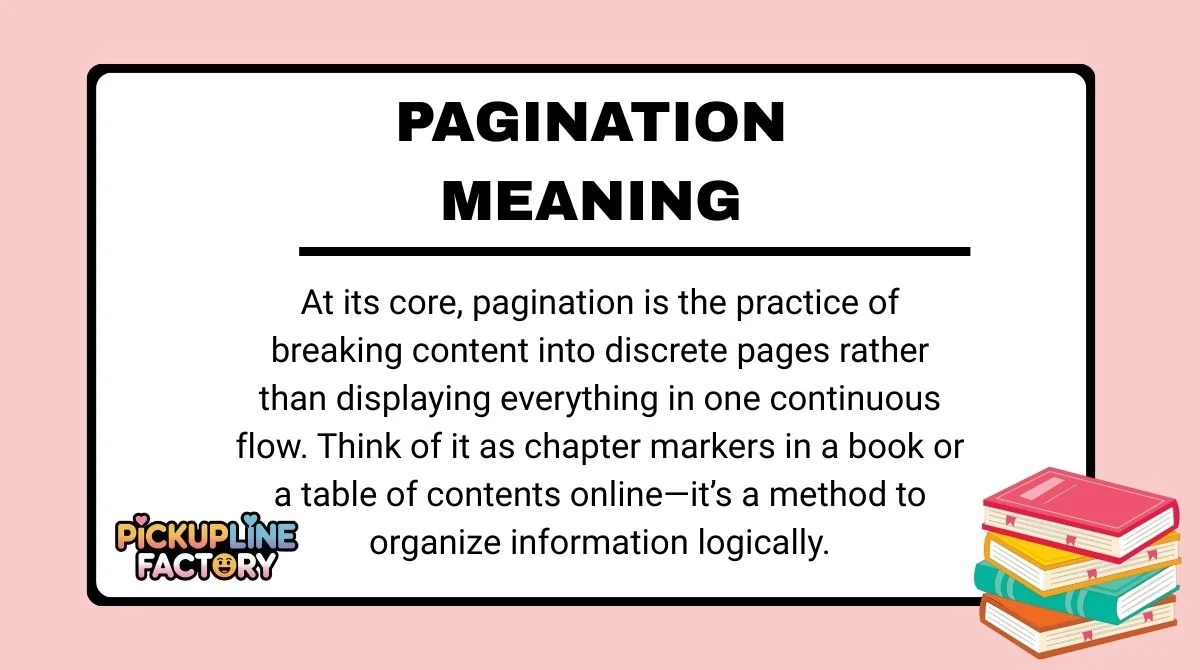 Pagination Meaning