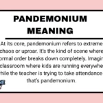Pandemonium Meaning