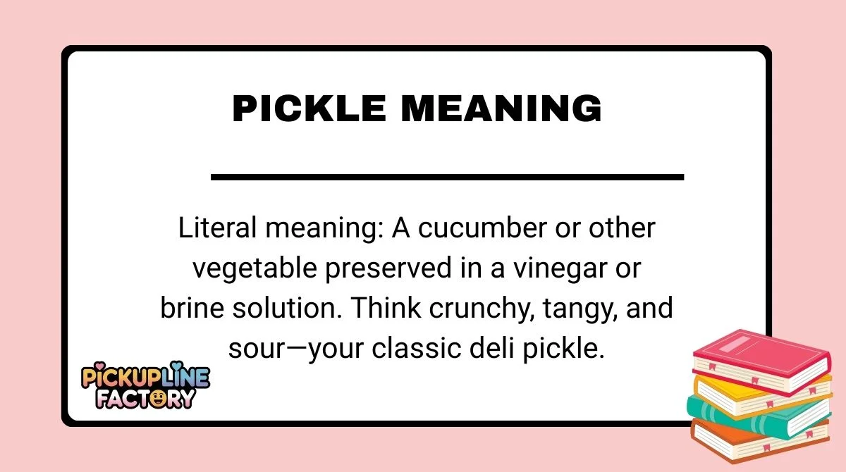 Pickle Meaning
