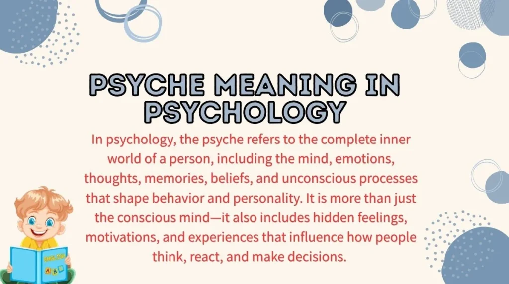 Psyche Meaning in Psychology