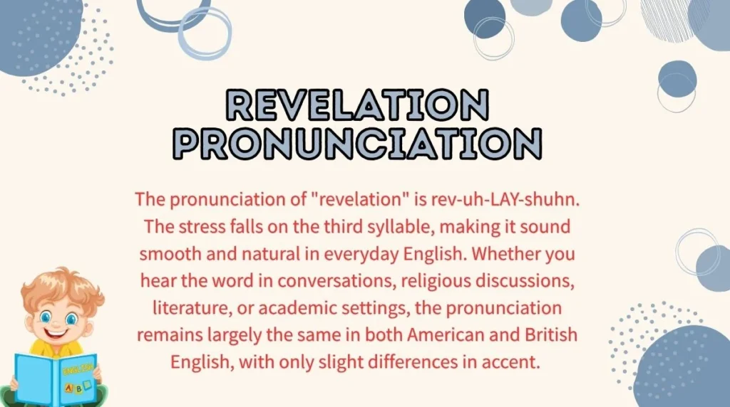 Revelation Pronunciation