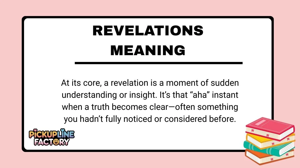 Revelations Meaning