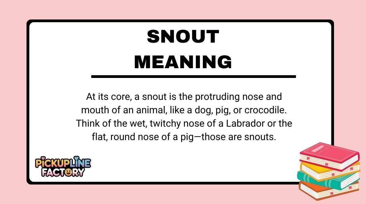 Snout Meaning