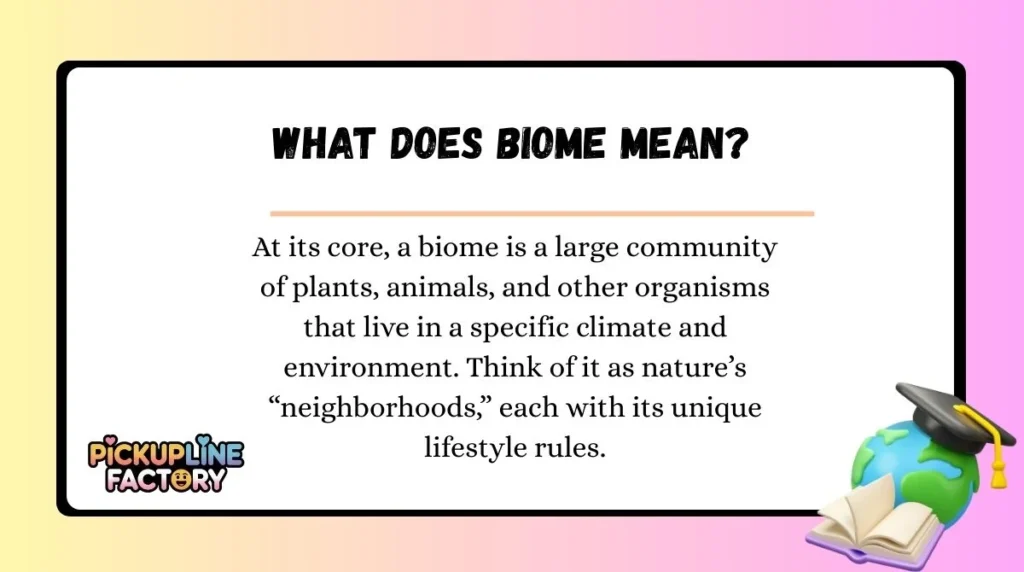 What Does Biome Mean?
