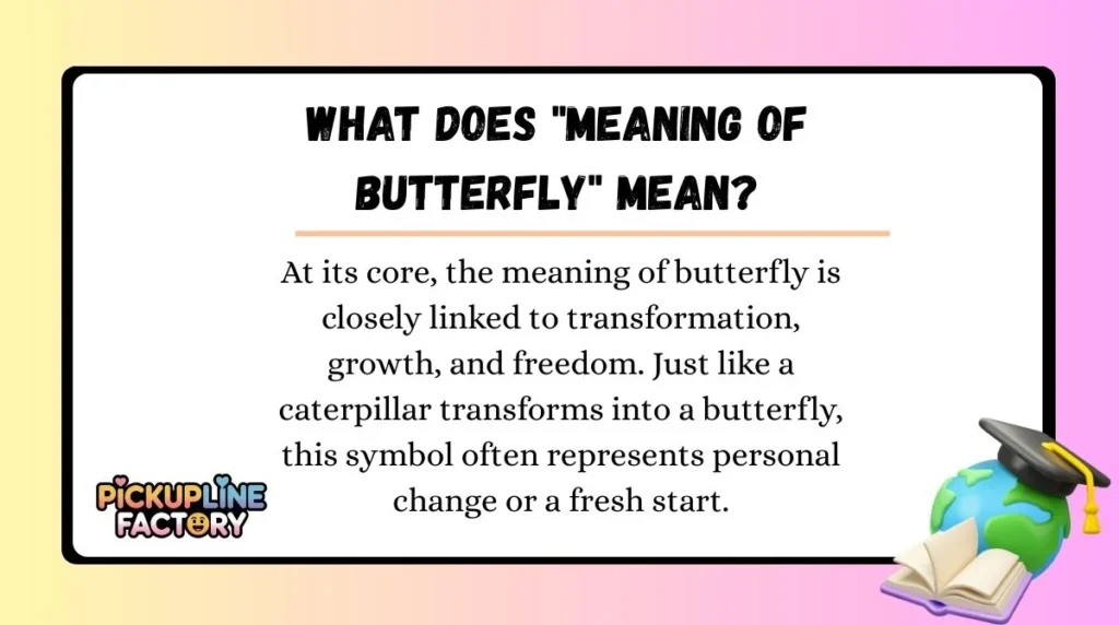 What Does "Meaning of Butterfly" Mean?
