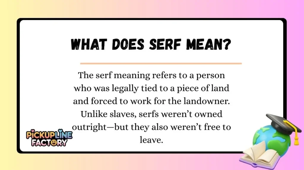 What Does Serf Mean?