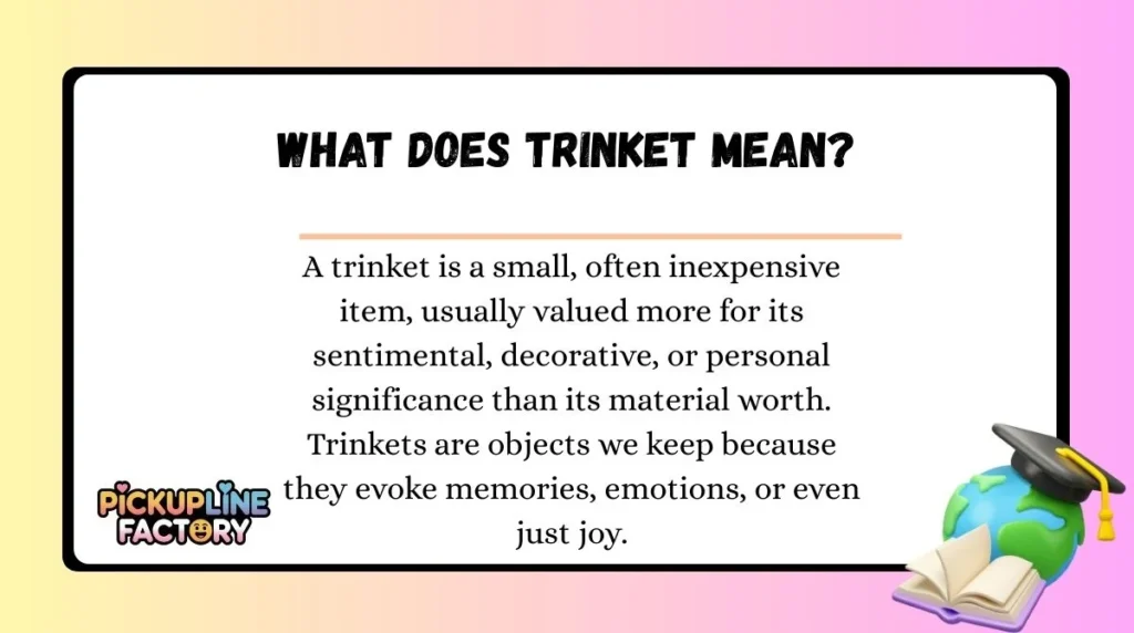 What Does Trinket Mean?