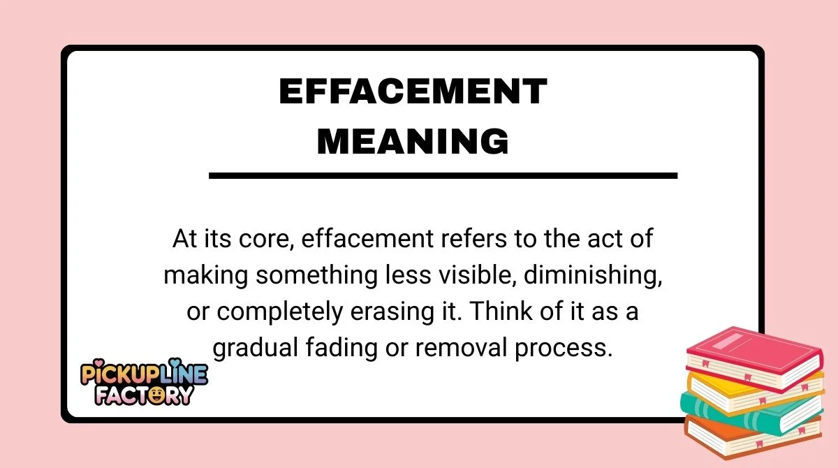 Effacement Meaning