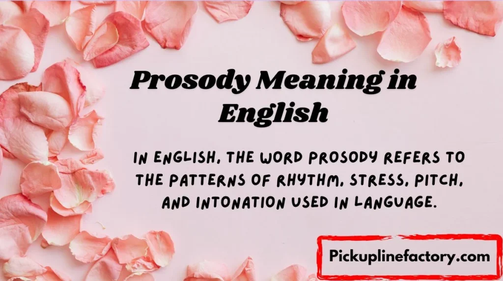 Prosody Meaning in English