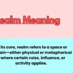 Realm Meaning
