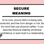 Secure Meaning