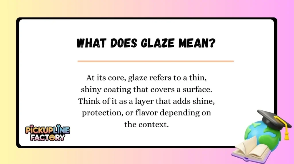 What Does Glaze Mean?