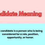 Candidate Meaning