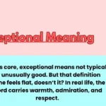 Exceptional Meaning