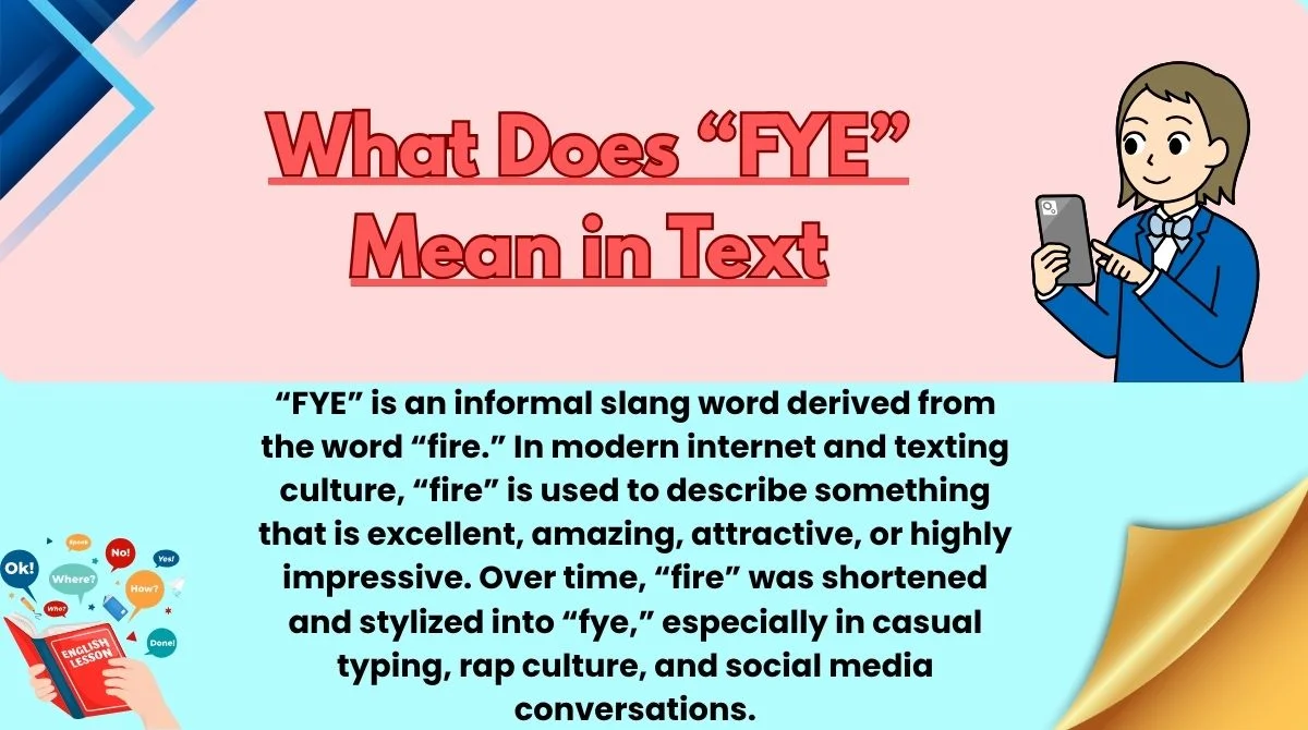 What Does “FYE” Mean in Text