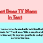 What Does TY Mean in Text