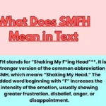 What Does SMFH Mean in Text